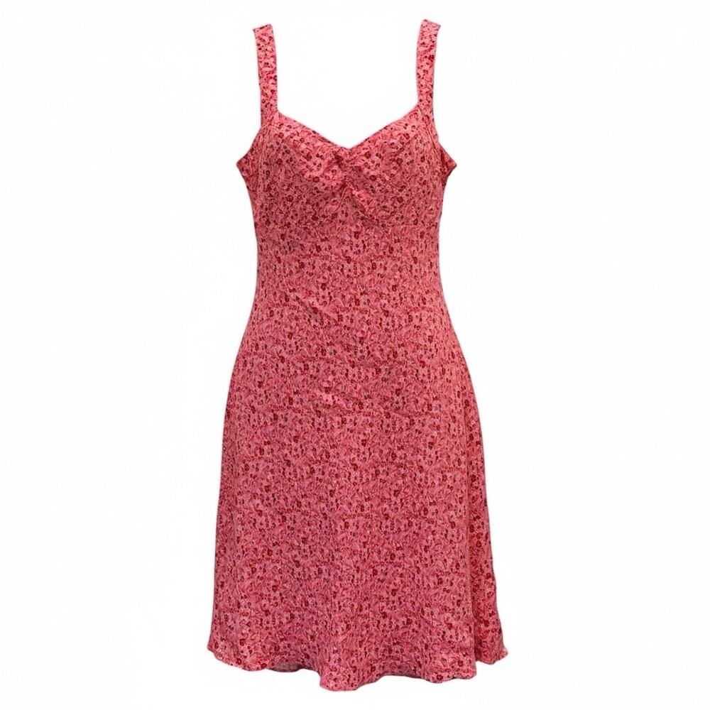 Y2K Loft Baby Pink Floral Sun Dress
